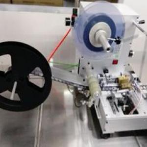 tape and reel machine